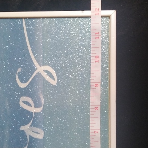 Ocean/Beach Quote Canvas Art Pictures Size 12X12 with Zyl Frame - Picture 5 of 7